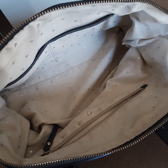 Kate Spade Dark Gray Satchel, EUC - Picture 8 of 11
